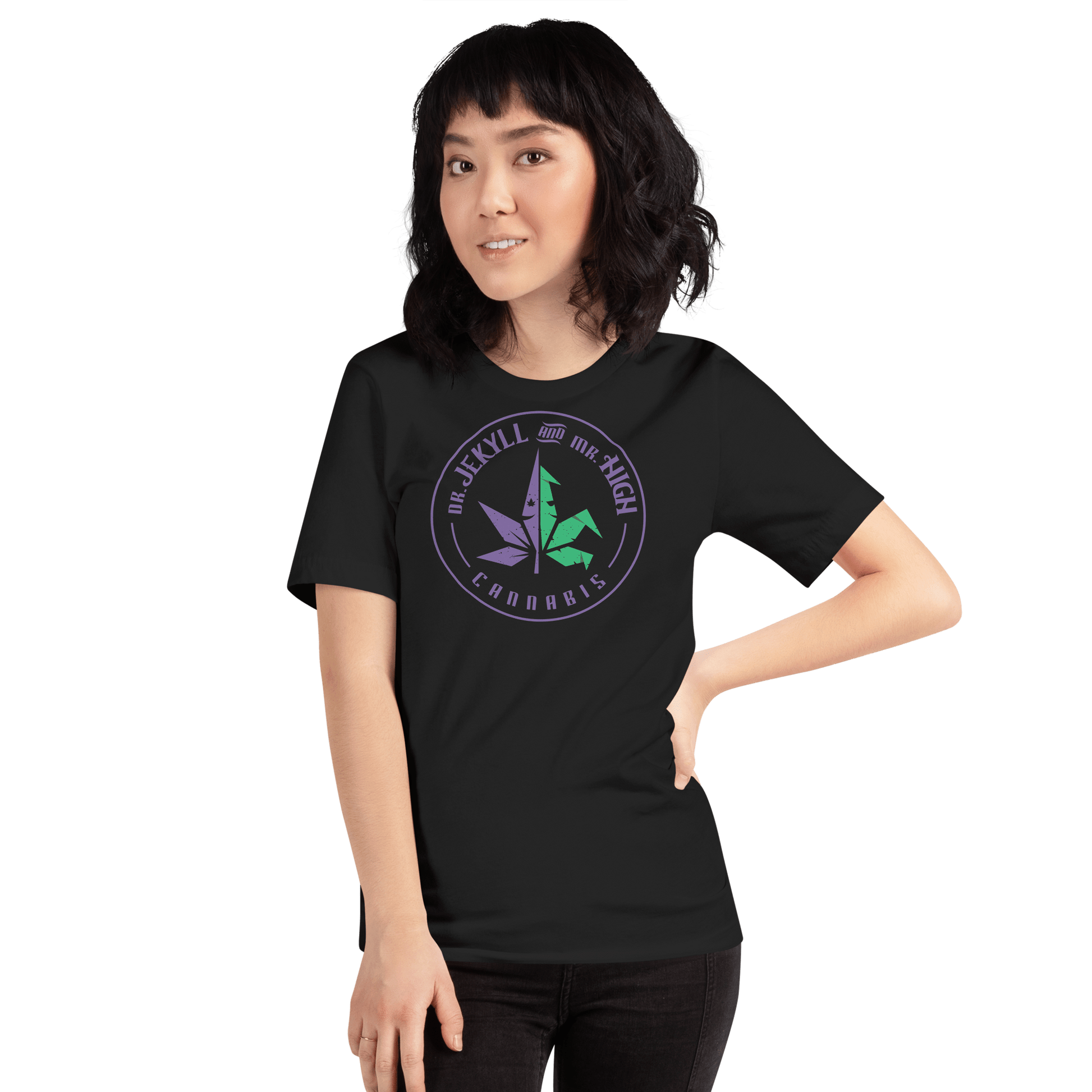 Dr. Jekyll and Mr. High Unisex T-Shirt - WEED WEAR