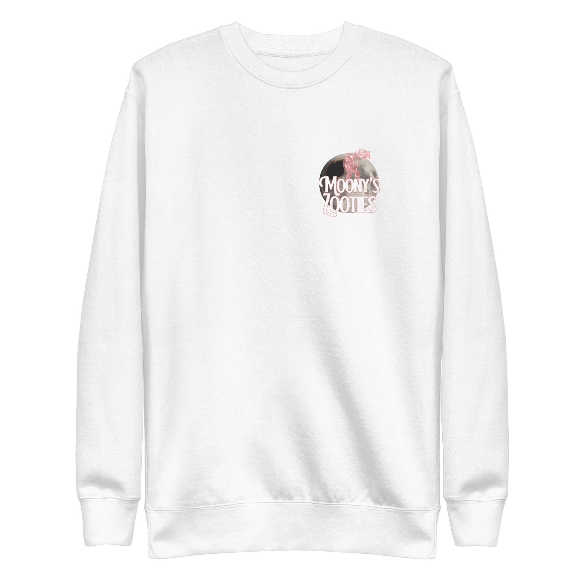 Astro Moony Unisex Premium Sweatshirt - WEED WEAR
