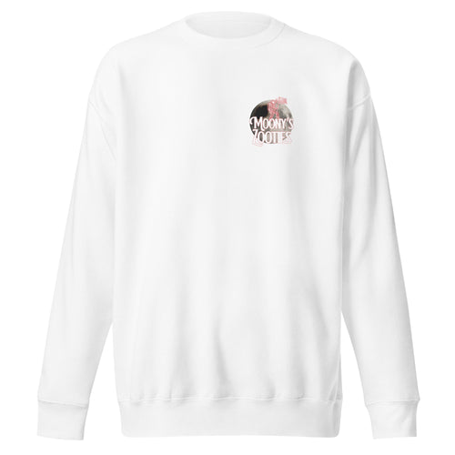 Astro Moony Unisex Premium Sweatshirt - WEED WEAR