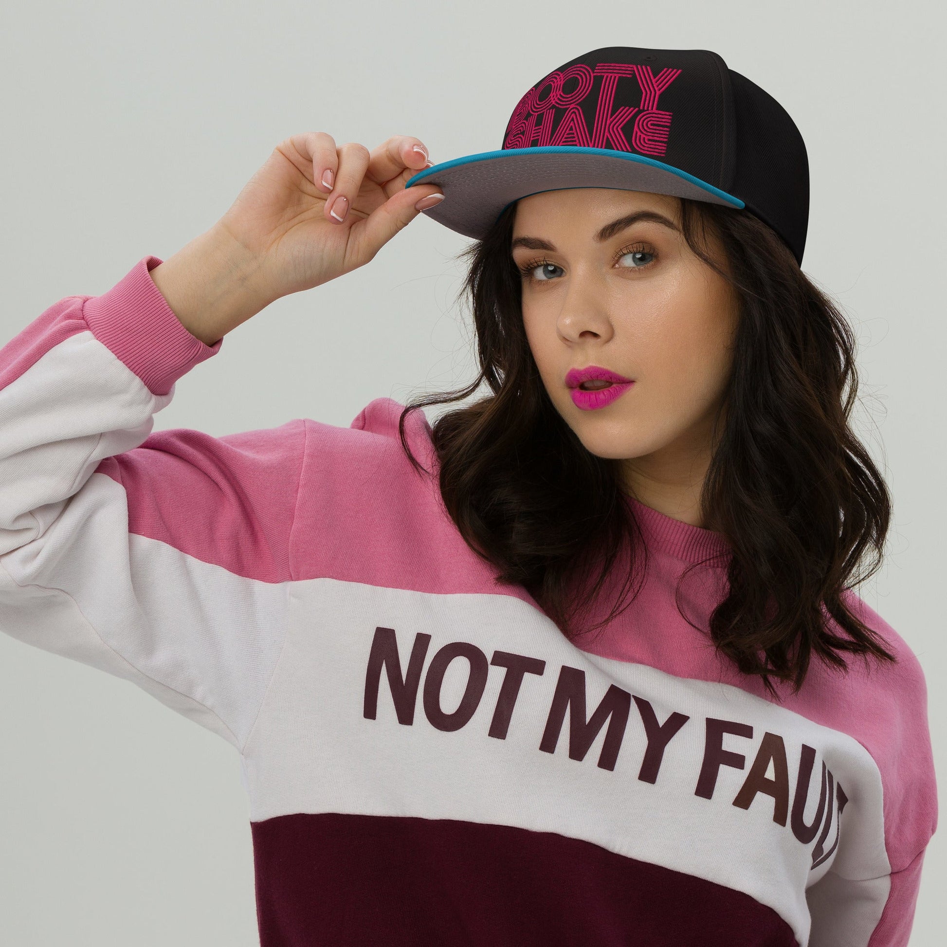 Booty Shake Snapback Hat - WEED WEAR