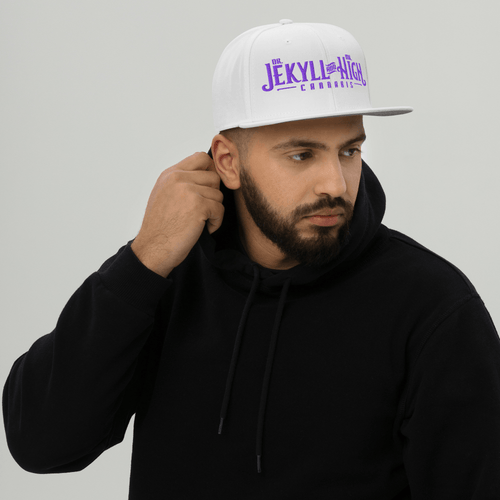 Dr. Jekyll and Mr. High Snapback Hat - WEED WEAR