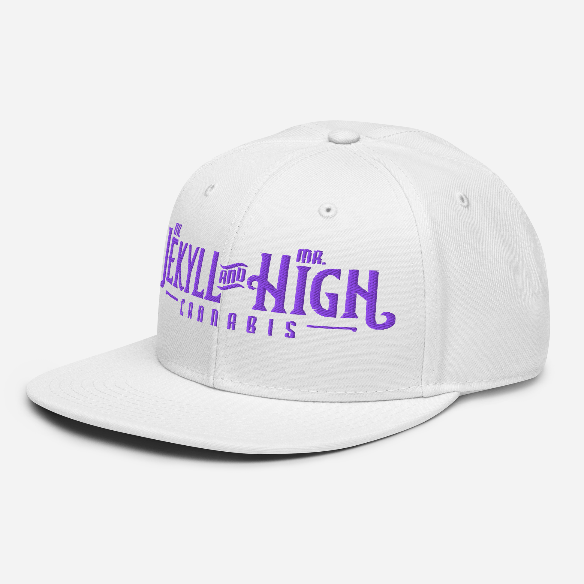 Dr. Jekyll and Mr. High Snapback Hat - WEED WEAR