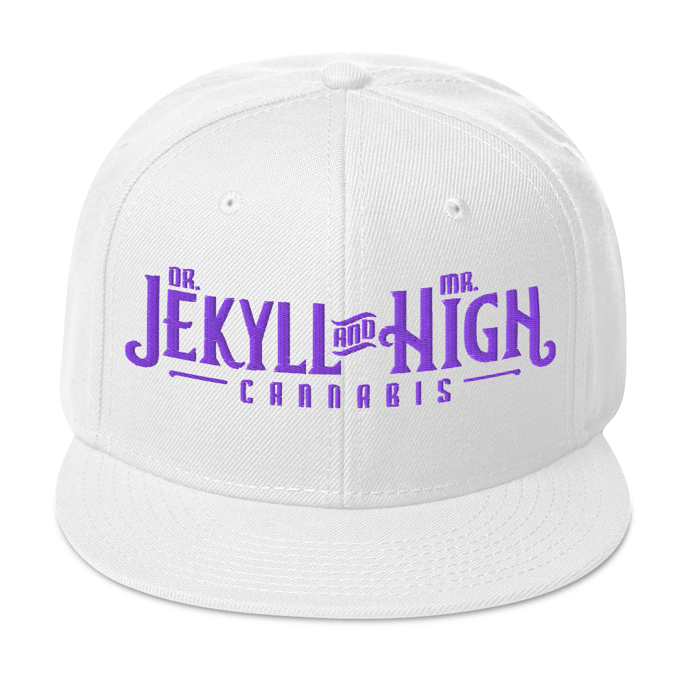 Dr. Jekyll and Mr. High Snapback Hat - WEED WEAR
