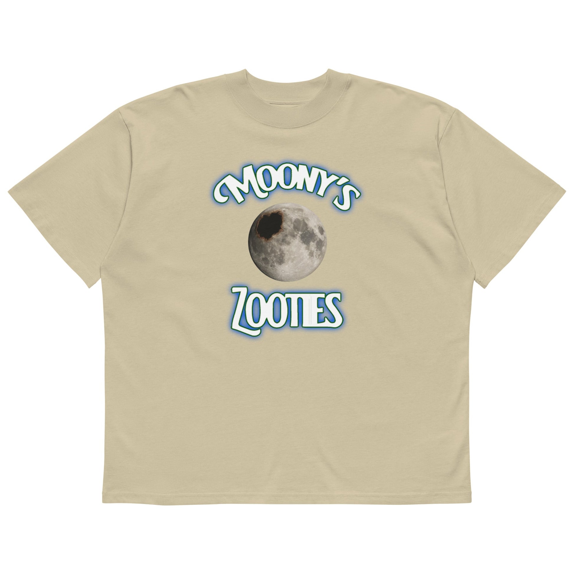 Moony oversized high neck t-shirt - WEED WEAR