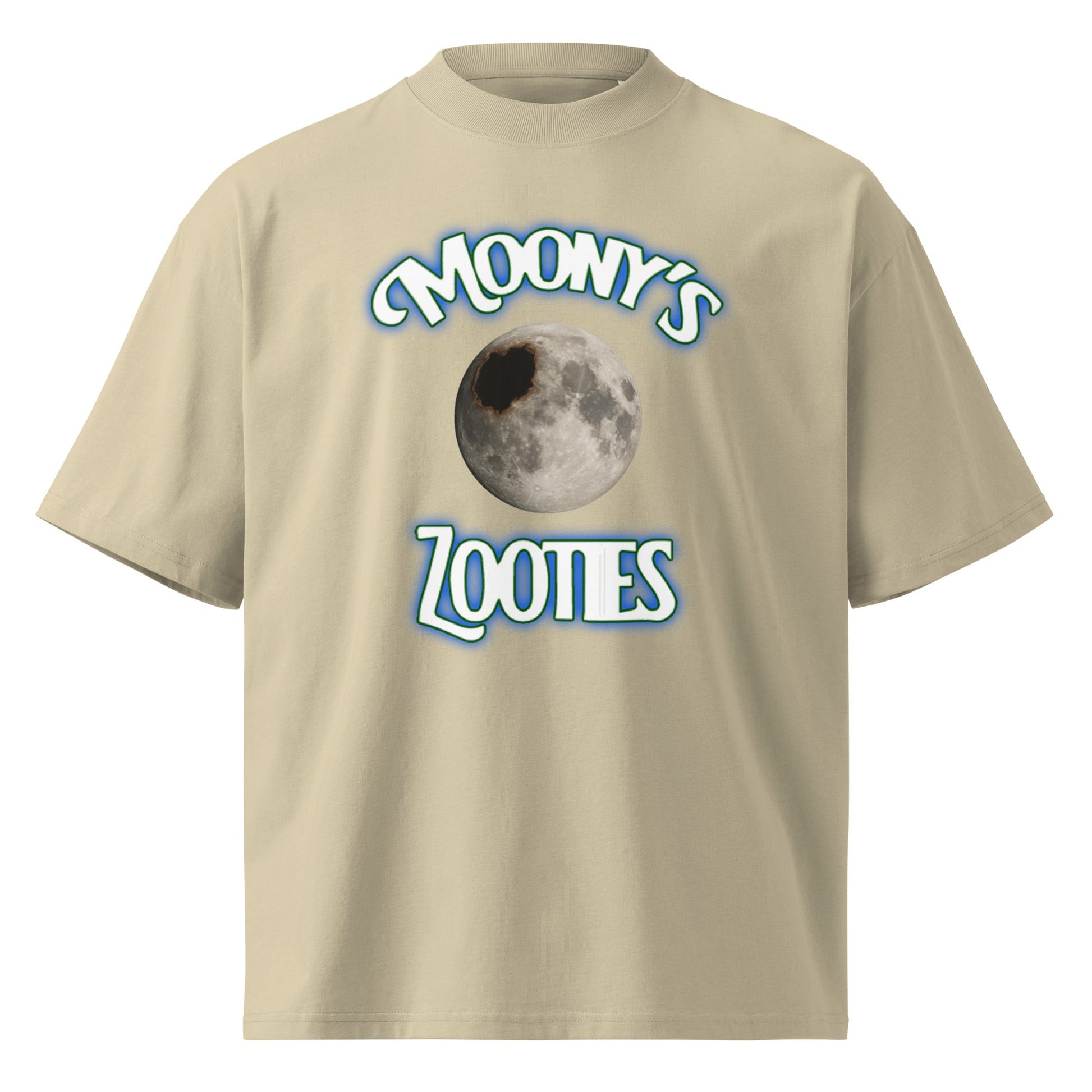 Moony oversized high neck t-shirt - WEED WEAR