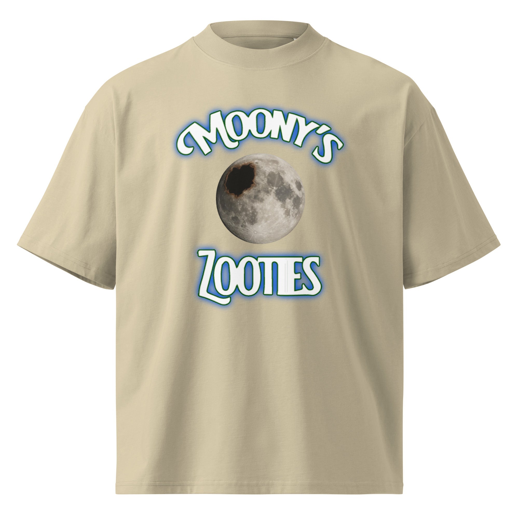 Moony oversized high neck t-shirt
