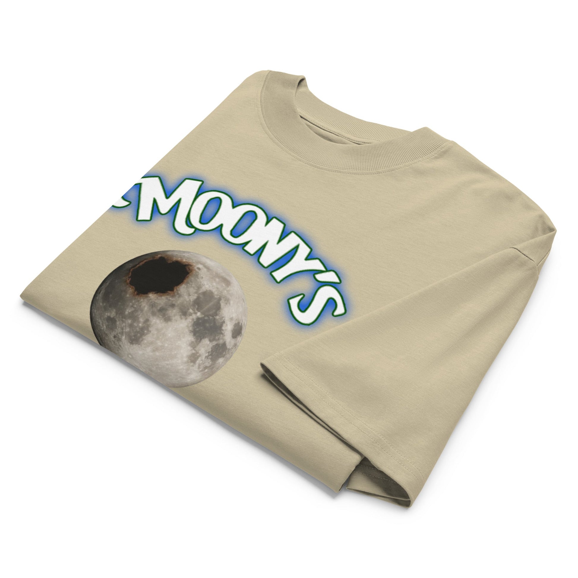 Moony oversized high neck t-shirt - WEED WEAR