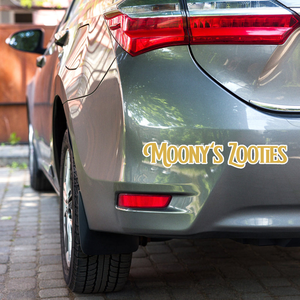 MOONY ZOOTIES Bubble - free stickers - WEED WEAR