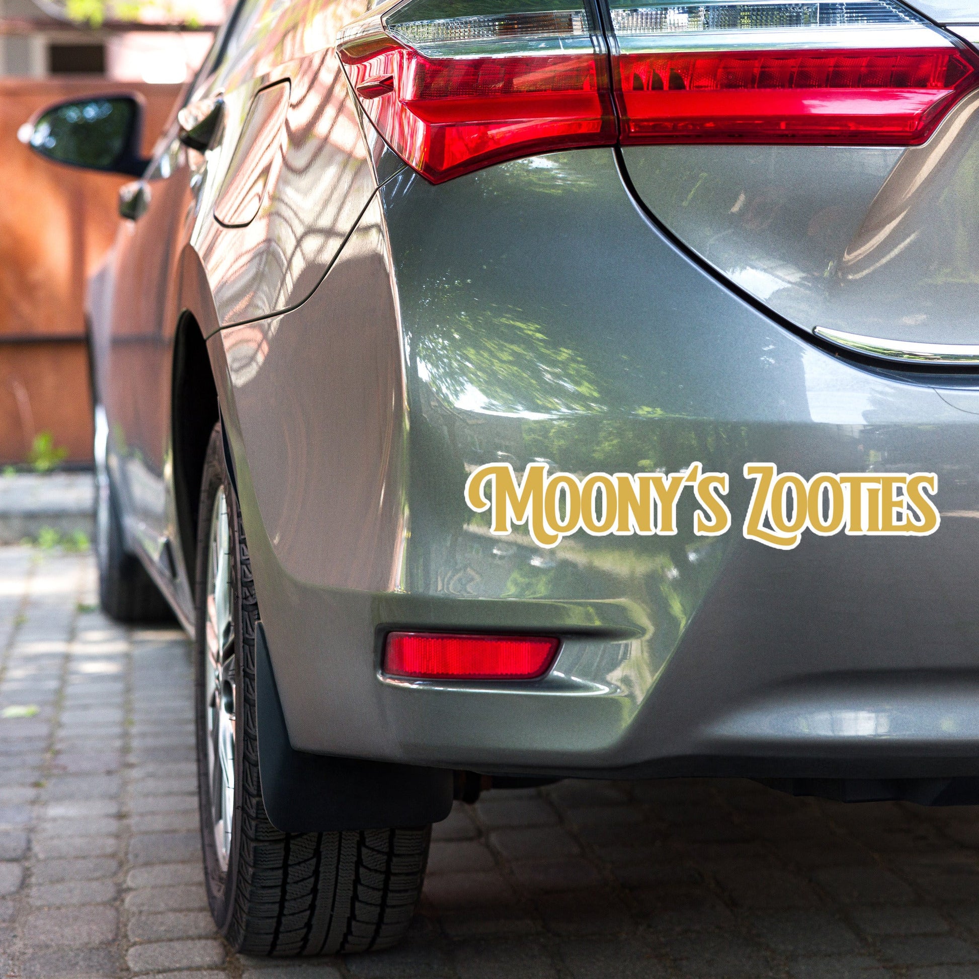 MOONY ZOOTIES Bubble - free stickers - WEED WEAR