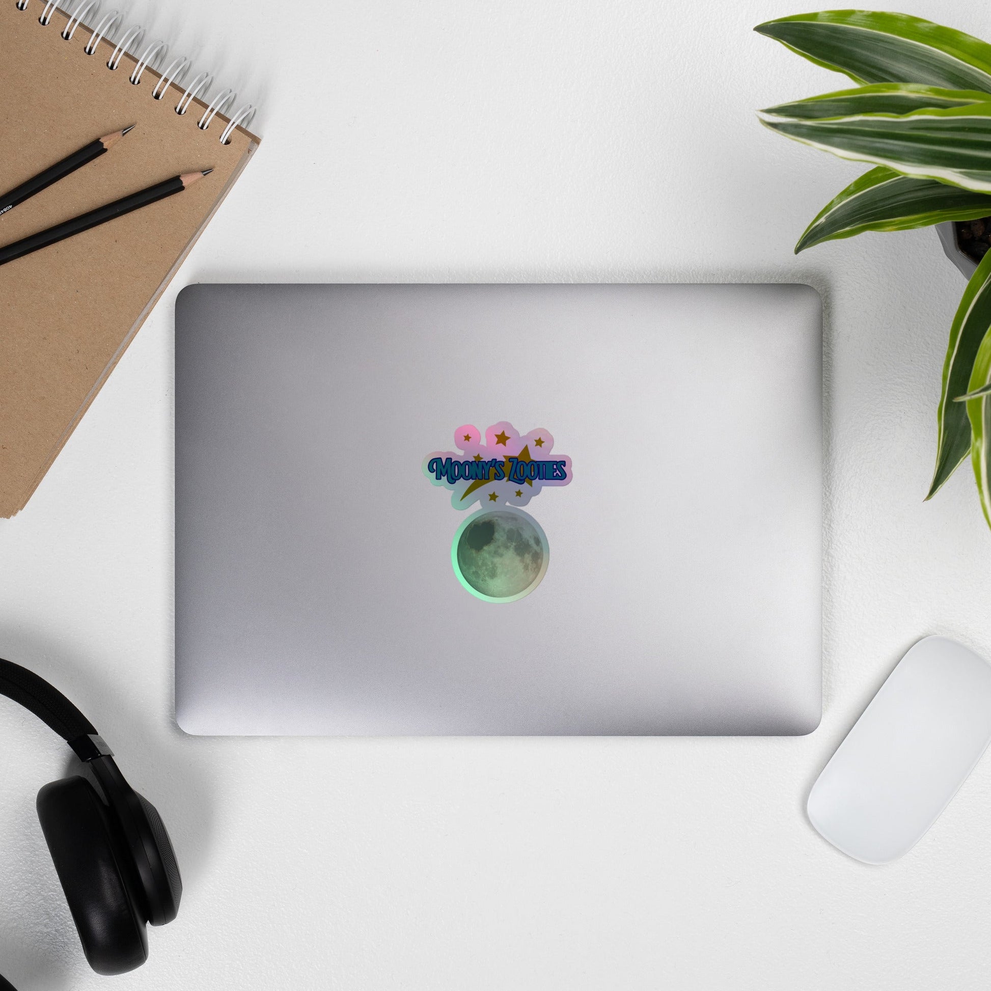 MOONYS ZOOTIES Holographic stickers - WEED WEAR