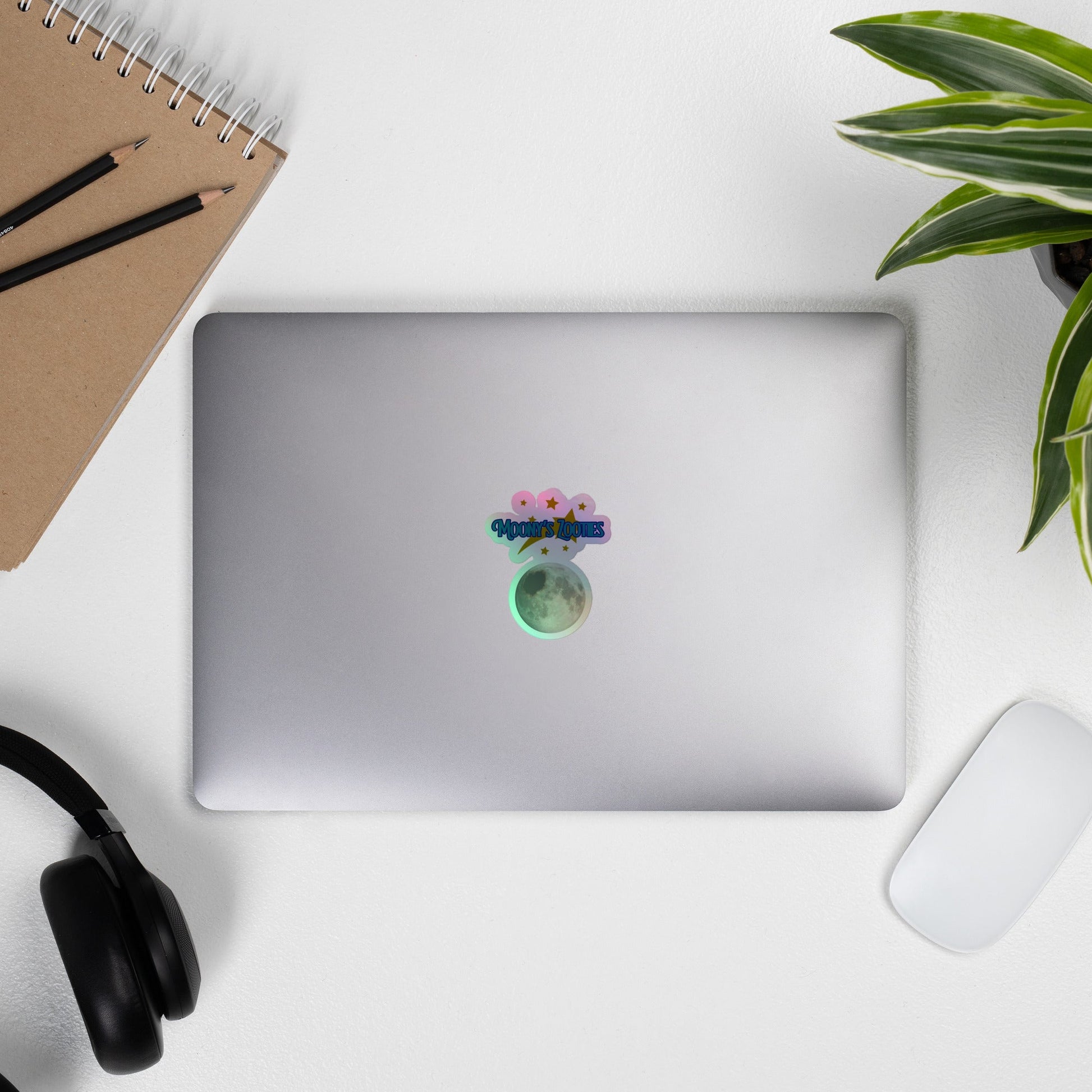 MOONYS ZOOTIES Holographic stickers - WEED WEAR
