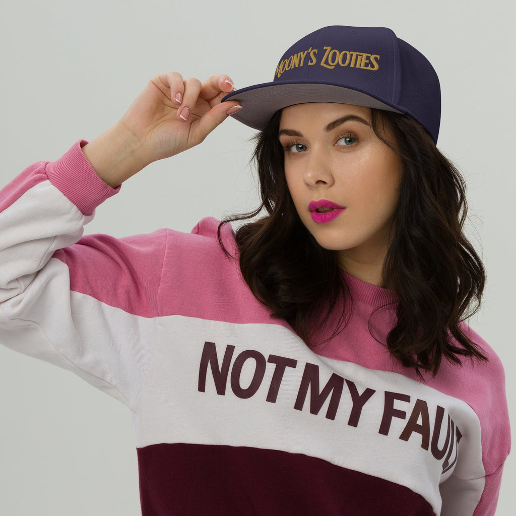 Moony's Zooties Snapback Hat - WEED WEAR
