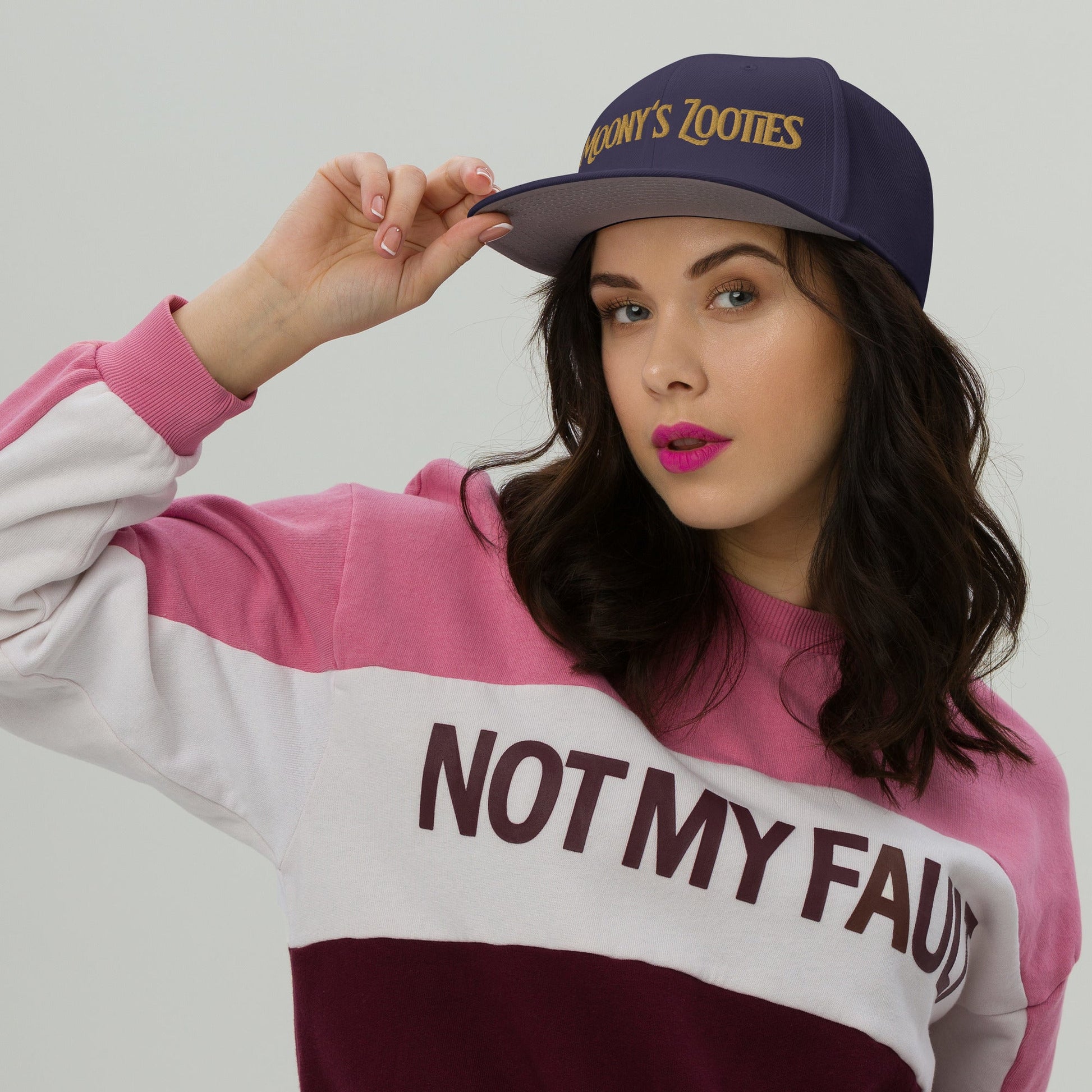 Moony's Zooties Snapback Hat - WEED WEAR